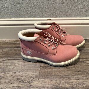 Pink Timberlands